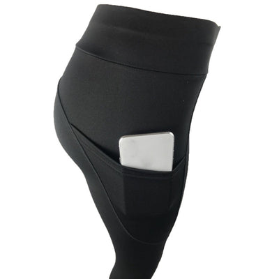 High Waist Leggings With Phone Pocket