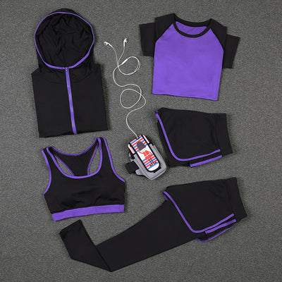 5 PCS Women Yoga Set