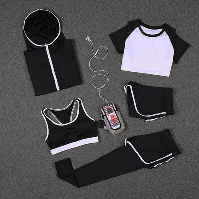 5 PCS Women Yoga Set