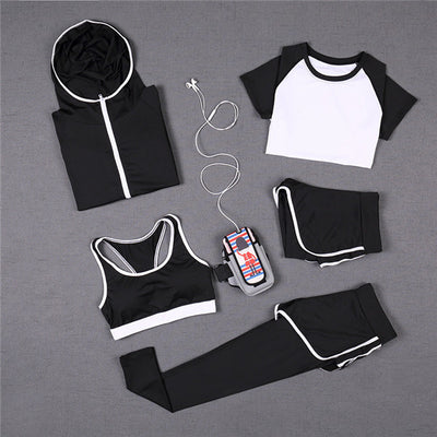 5 PCS Women Yoga Set