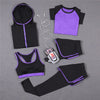 5 PCS Women Yoga Set